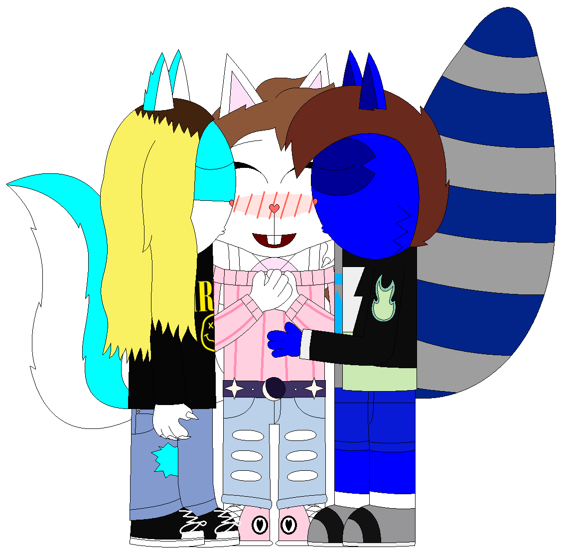 Polyamory Deviantart Polyamorous couple (G) by VincentTheWerewolf on DeviantArt