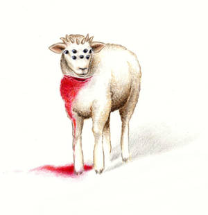 Seven-horned, seven-eyed Lamb