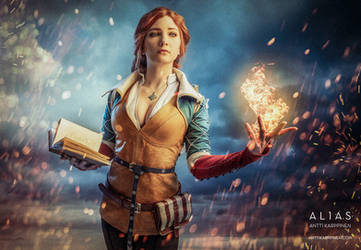 Triss Merigold Fire