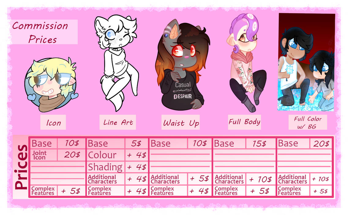 Commission Prices!!