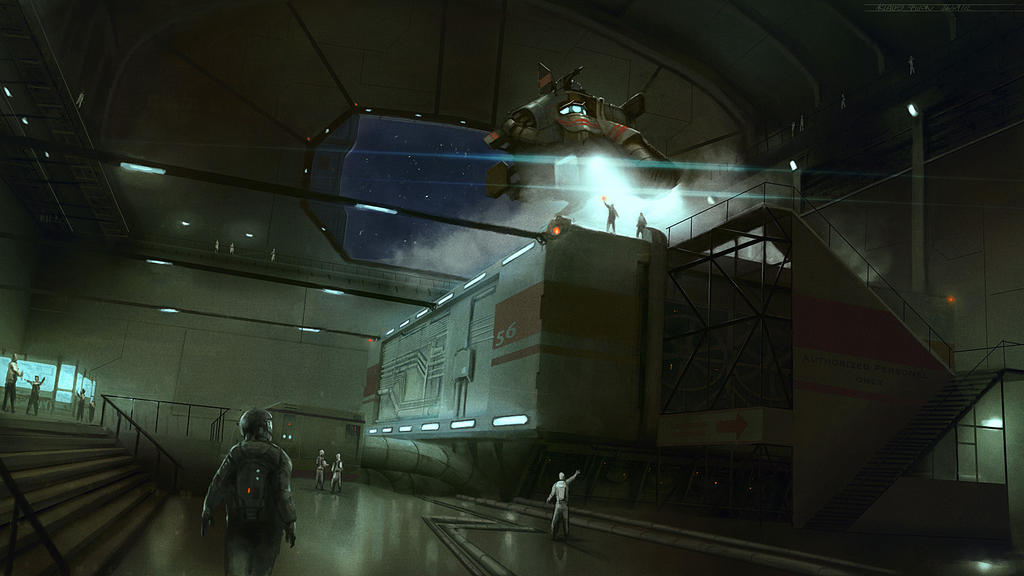 Space Station Landing Bay