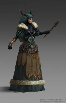 Acaratus Concept Art - Veturoth's Queen -