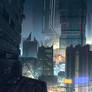 Cyberpunk CityScape