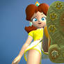 Princess Daisy about to stomp on you