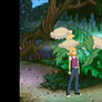 Man-eating plant eats Tara Duncan (AI version)