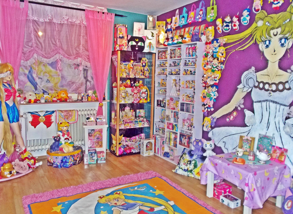Sailor Moon collection room by SerenityofAsgard on DeviantArt