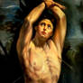 Saint Sebastian after Guido Reni