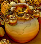 Pot of Fractals - Happy Thanksgiving...
