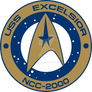 USS Excelsior Ship Logo