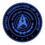 Movie Era Starfleet Command Logo - Blue