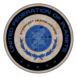 Movie Era Starfleet Headquarters Logo - Floor Seal