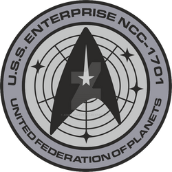 USS Enterprise Logo - Strange New Worlds