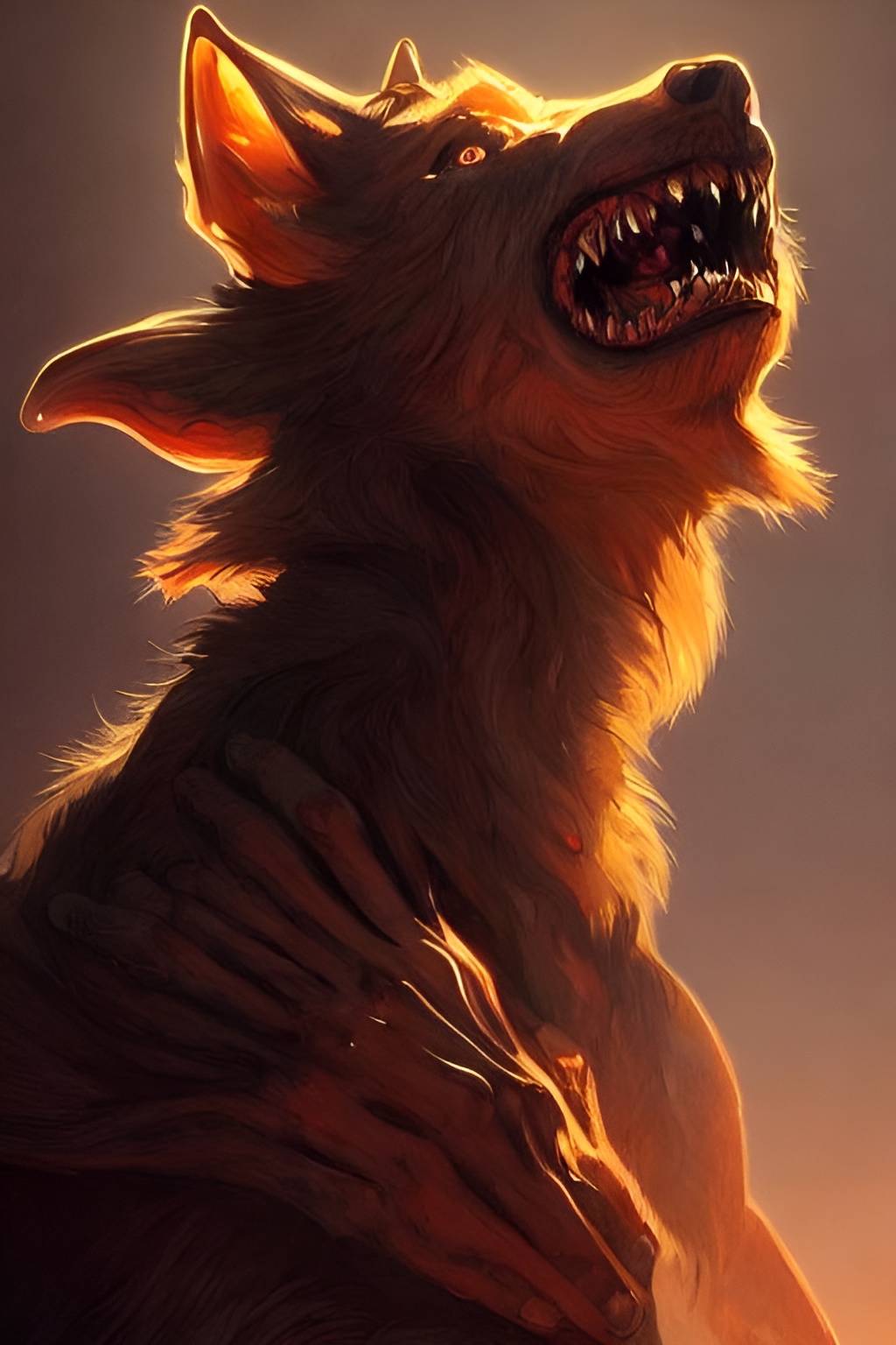 Warewolf Devil Demonic werewolf by ValkyrieEir on DeviantArt