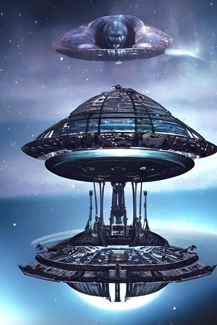 Alien Motherships by ValkyrieEir on DeviantArt