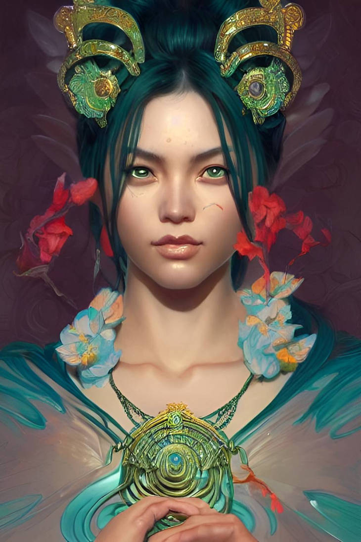 Jade Goddess by ValkyrieEir on DeviantArt