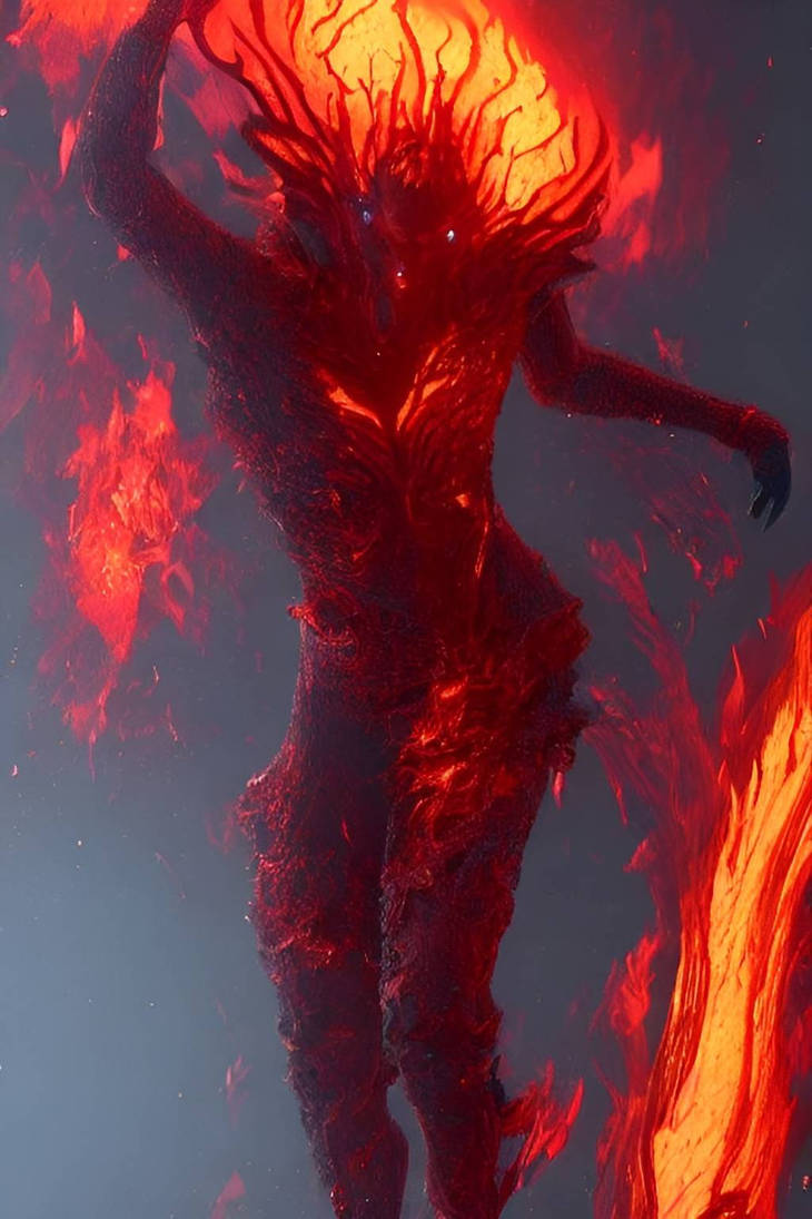 Fire Wraith by ValkyrieEir on DeviantArt