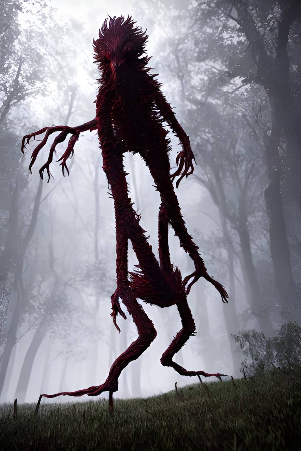 The Rake Cyriptid The Rake Cryptid by ValkyrieEir on DeviantArt