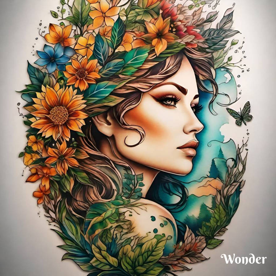 Mother Nature By Valkyrieeir On Deviantart Mother Nature By Valkyrieeir On Deviantart