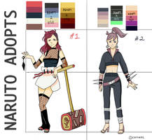 Naruto Adoptable Set -- BUKIJUTSU [CLOSED]