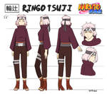 Naruto OC: Tsuji Ringo by hotkage