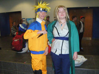 Naruto and Tsunada