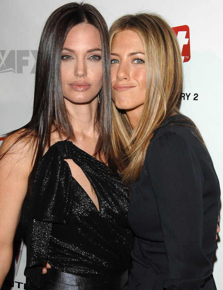 Angelina and Jennifer are friends