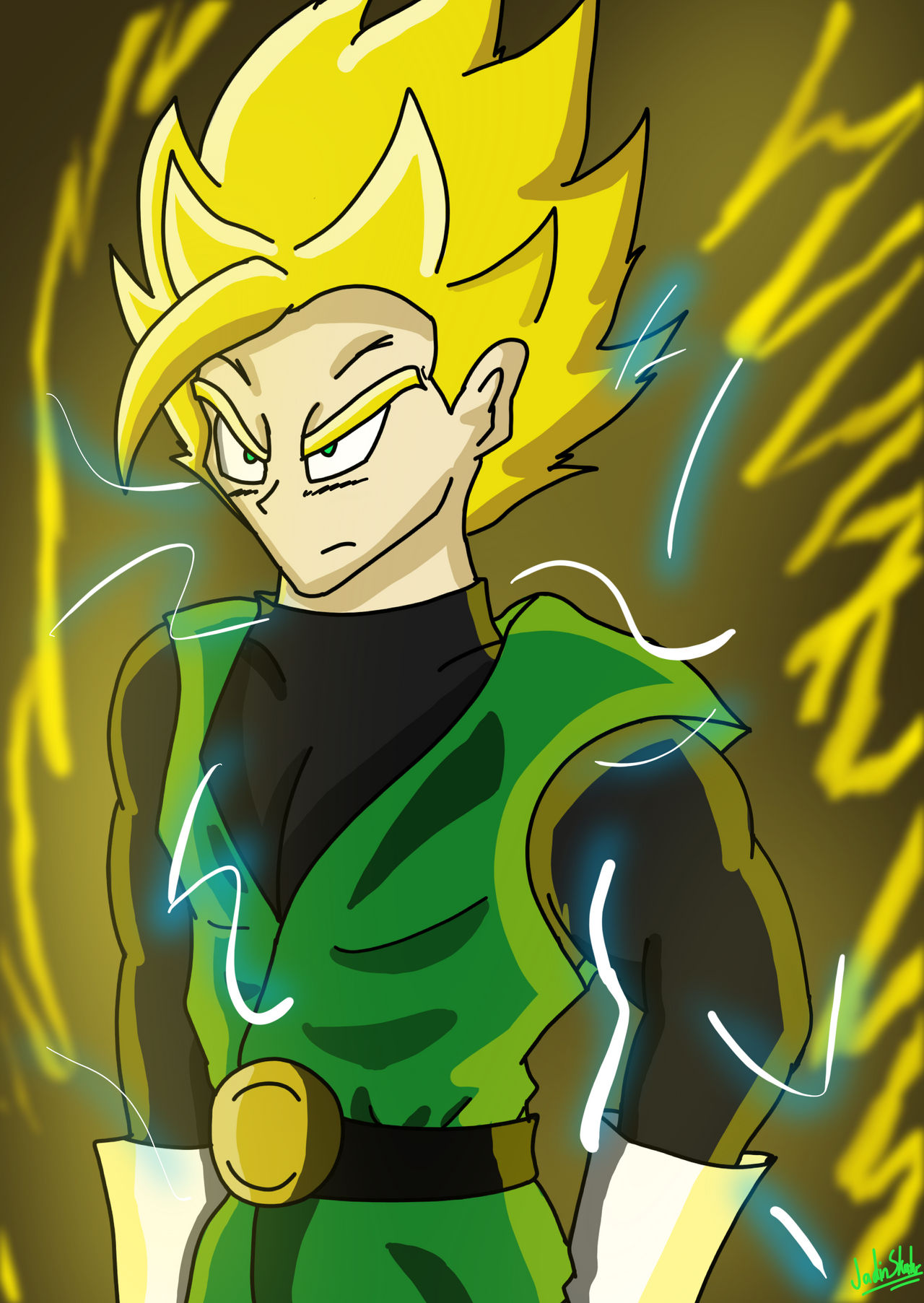 Gohan Super Saiyan 2 by JadinSkater on DeviantArt