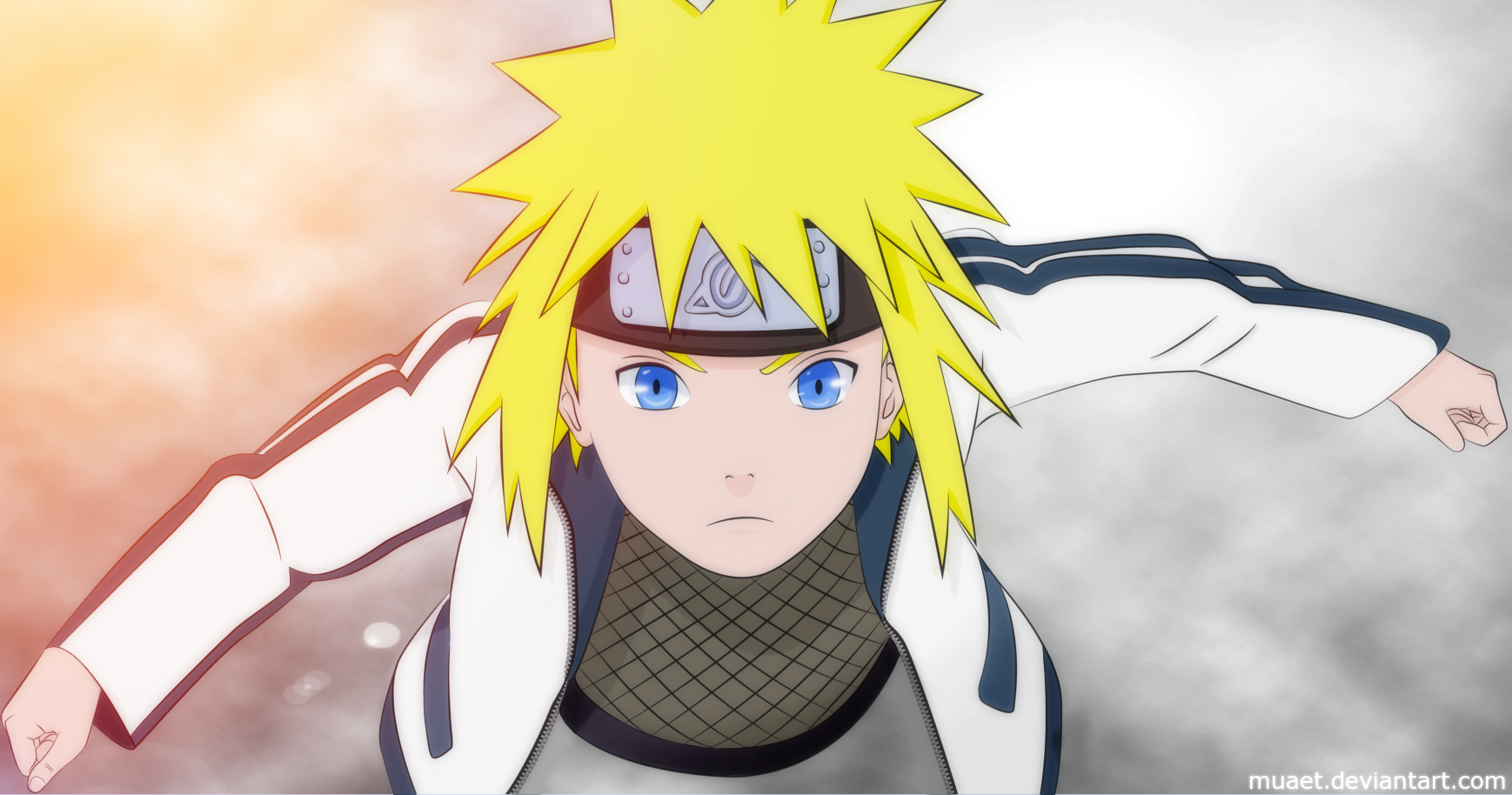 Minato, when he was young.