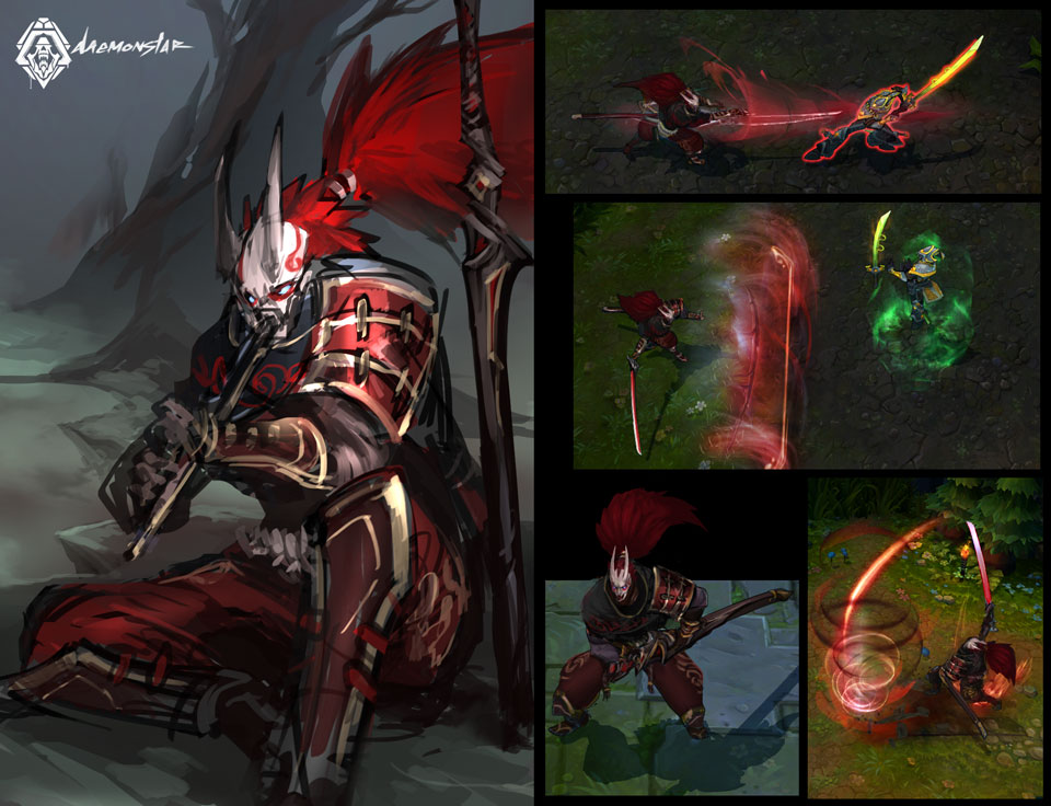 Bloodmoon Yasuo Skin Idea