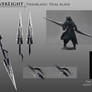 Bloodborne Fanart - Silverlight weapon idea