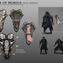 Bloodborne Fanart - Bone of Morius weapon idea