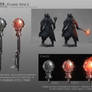 Bloodborne Fanart - Ignis weapon idea