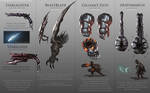 Bloodborne Fanart - Weapon ideas