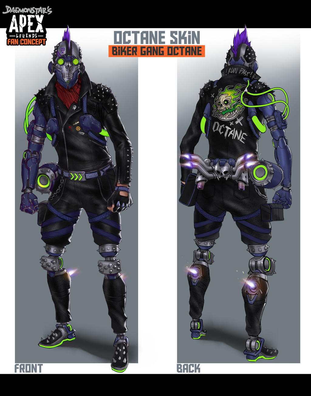 Apex Legends Fan Concept Biker Gang Octane Skin By Daemonstar On Deviantart Apex Legends Fan Concept Biker Gang Octane Skin By Daemonstar On Deviantart