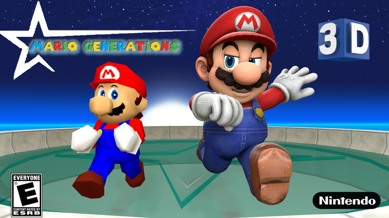 Mario Generations Mario generations by squeakgoo on DeviantArt