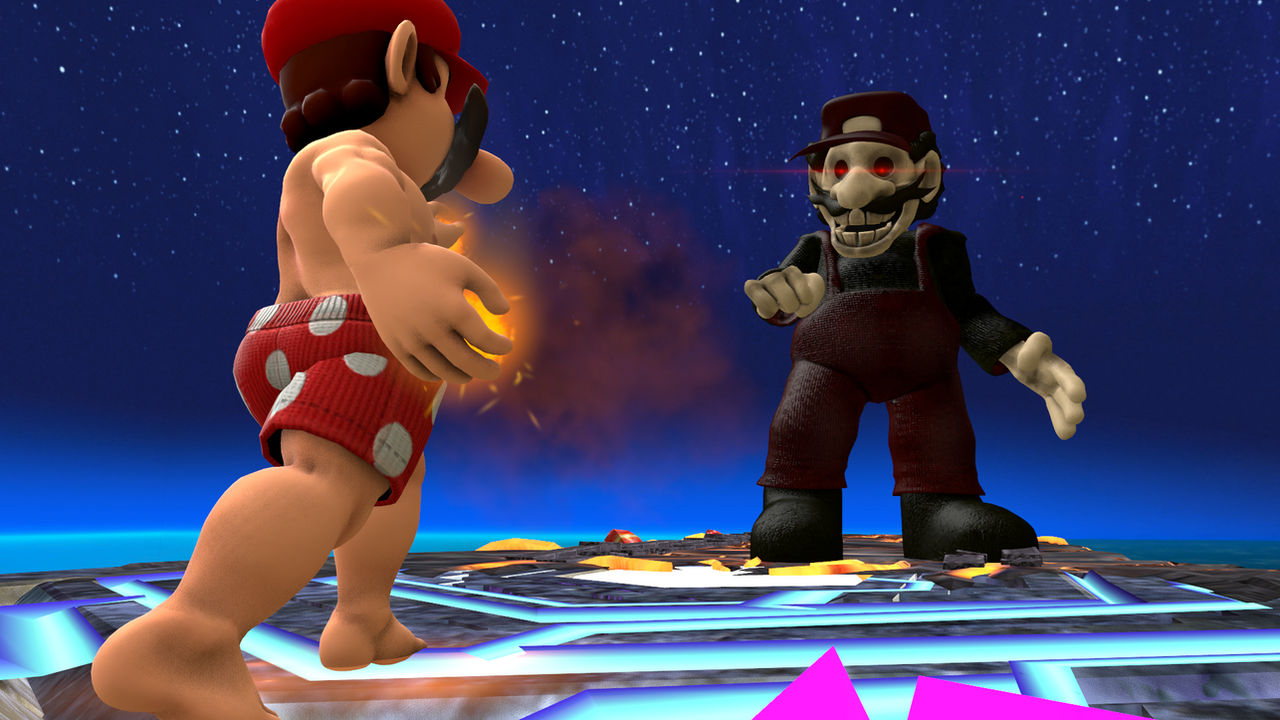 Mario Exmx Mario vs MX by squeakgoo on DeviantArt