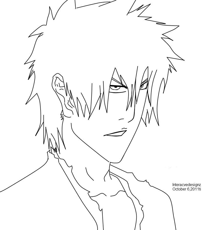 Ichigo_lineart