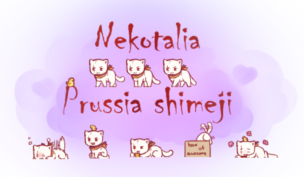 Nekotalia: Prussia shimeji