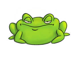 Frog cartoon