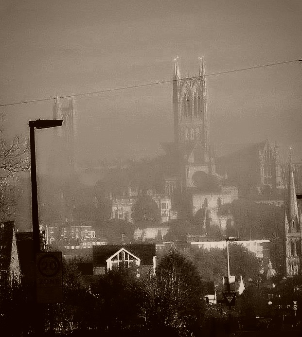 Lincoln Cathedral Monochrome