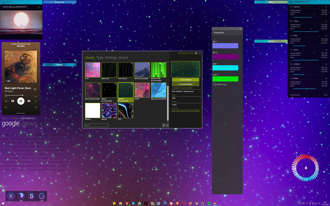 A Lively Desktop by MidnightExigent on DeviantArt