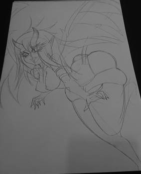 Sketching a succubus