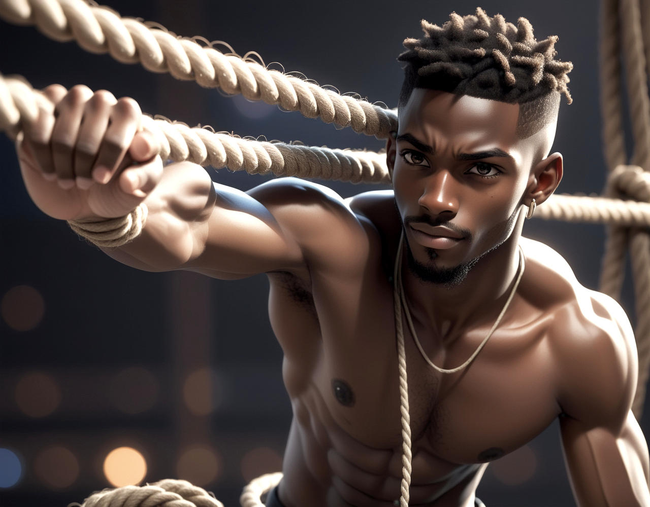 Action Man Rope Rope Action #4 by JeffTool on DeviantArt