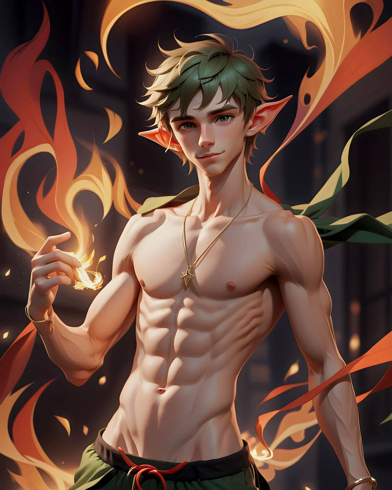 Fri Elf Fire Elf by JeffTool on DeviantArt