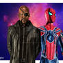 Infinity Wars - Nick Fury Spiderman