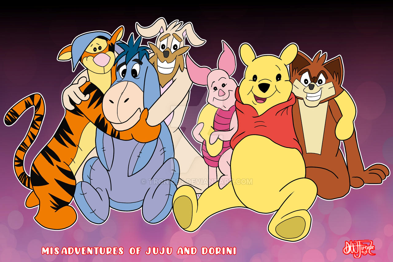 Mojad Winnie Pooh Group Hug by Tronic33 on DeviantArt
