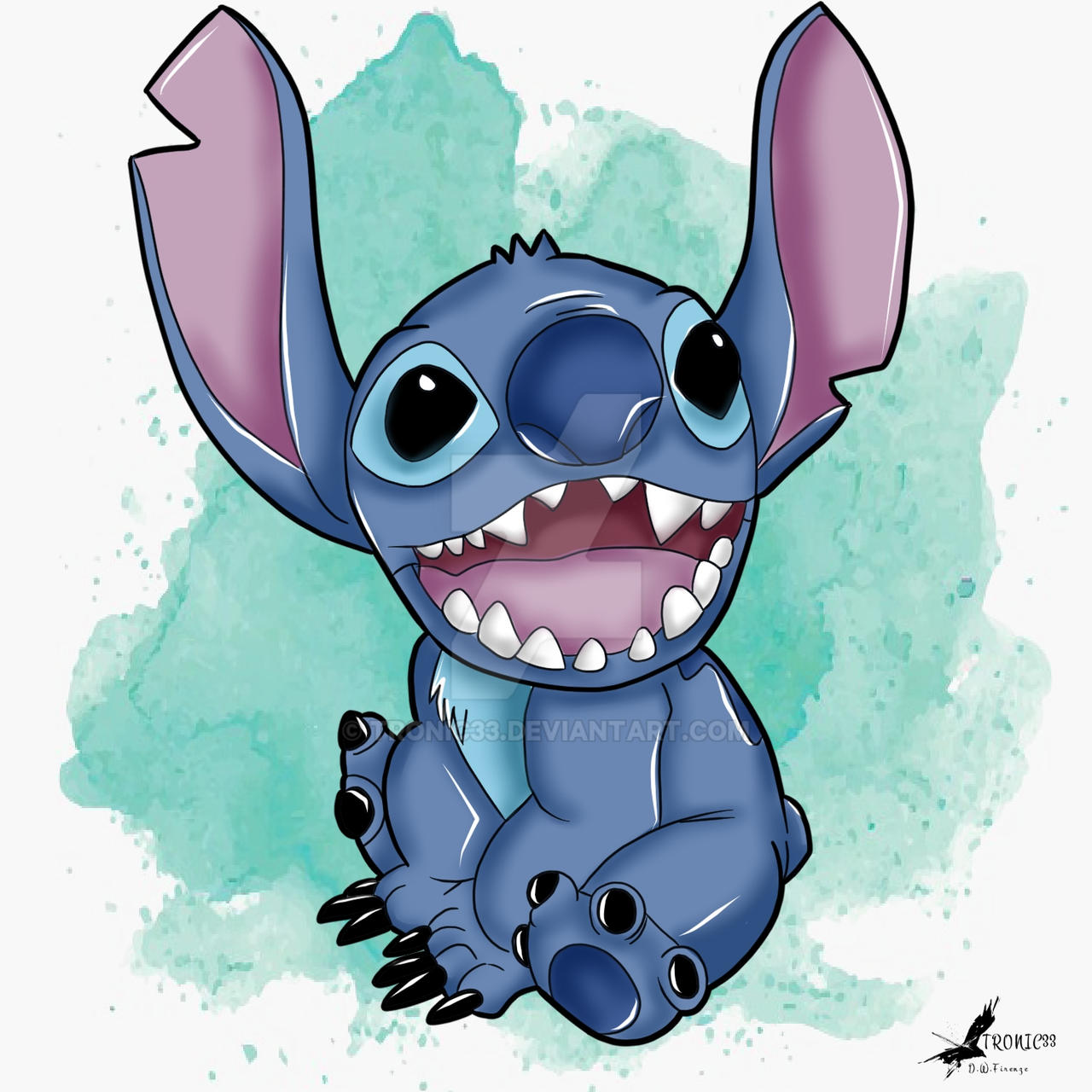 Deviantart Stitched Stitch Portrait by Tronic33 on DeviantArt