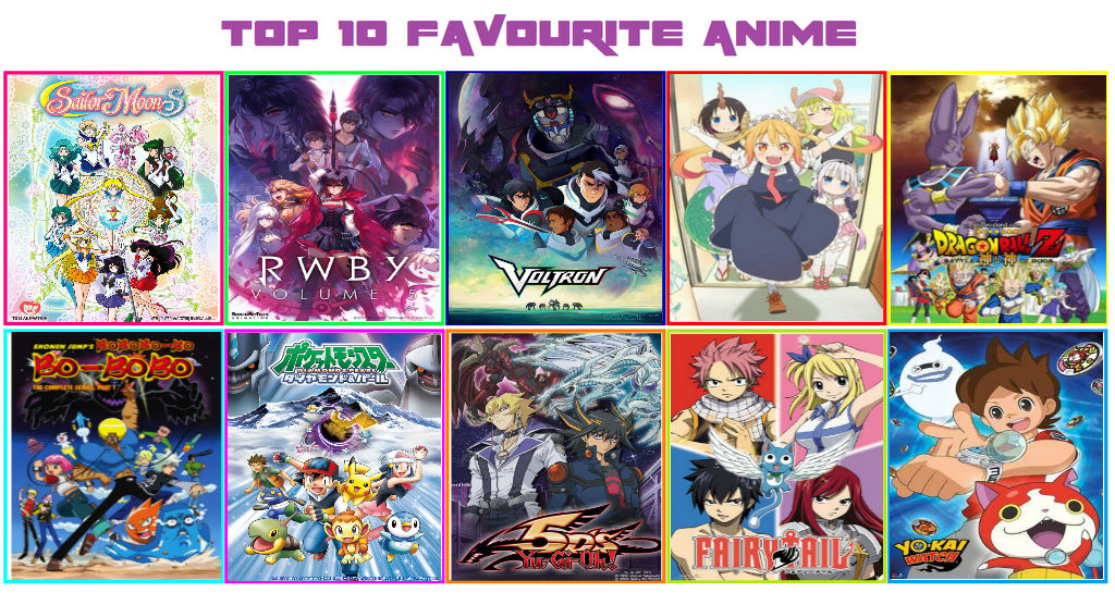 deepbluejeer's Top 10 Anime of 2014