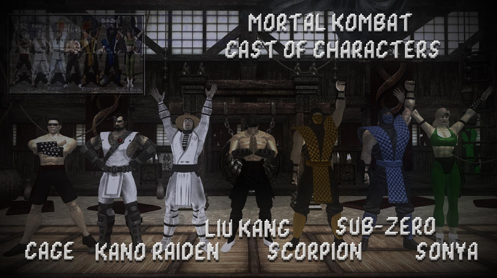 Mortal Kombat 1 - Cast of Characters (Redux)