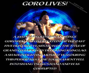 Mortal Kombat Endings Re-Entry - MK1 - Goro Lives